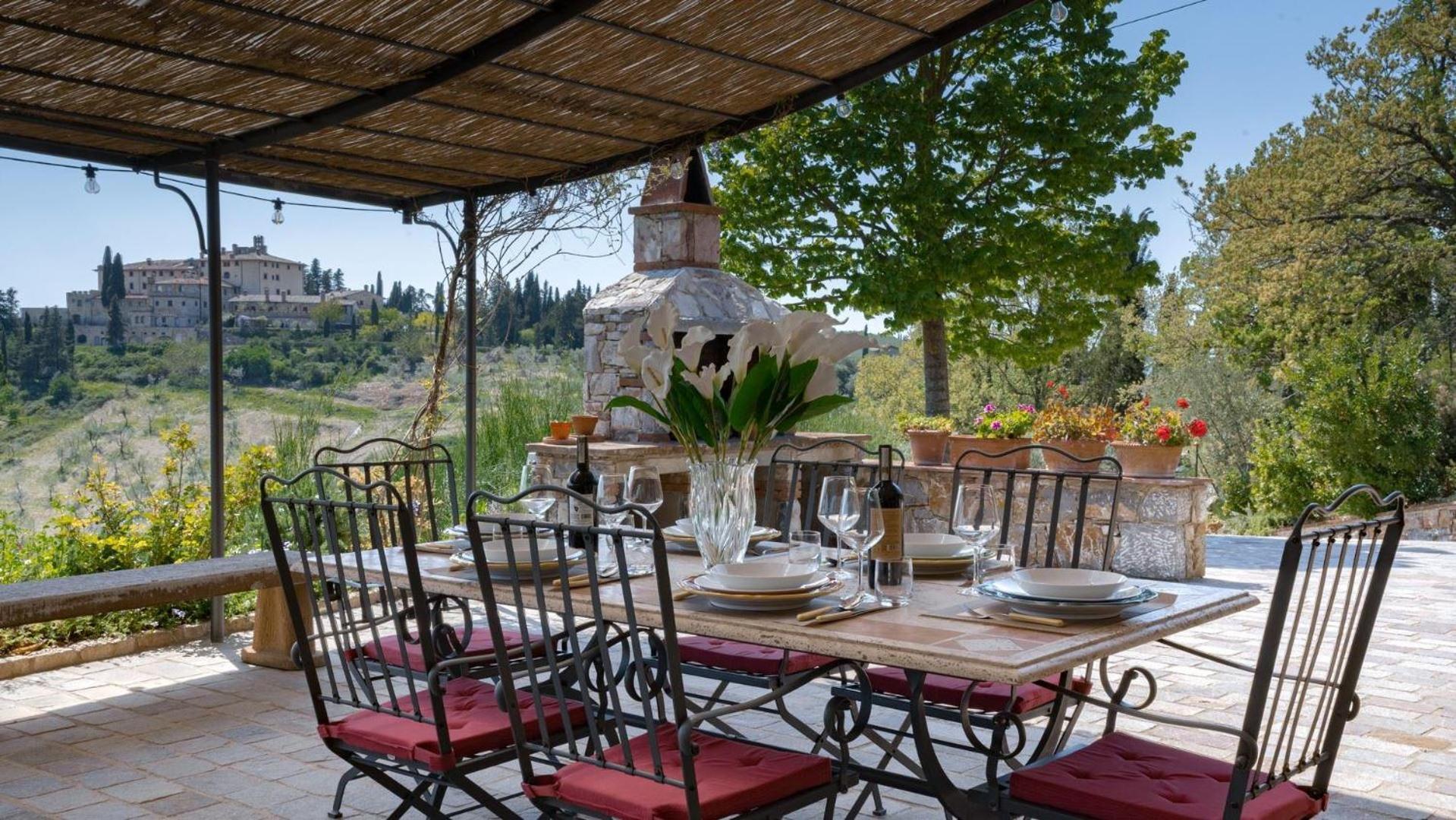 Casa Perano Villa Gaiole in Chianti Exterior photo